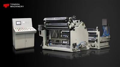 Tek Şaftlı Bobin Kesme Makinası