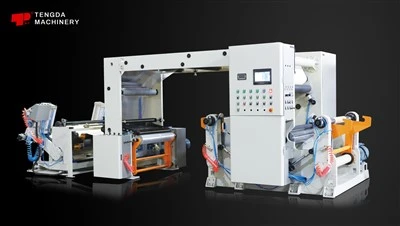 Tipping Paper Gantry Çift Şaftlı Soyma ve Kesme Makinesi