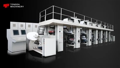Devrilme Kağıdı Yüksek Hızlı Gravür Baskı Makinesi