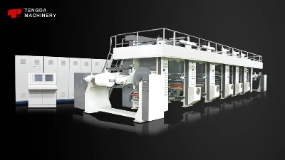 Uçlu Kağıt Elektronik Şaft Gravür Baskı Makinesi